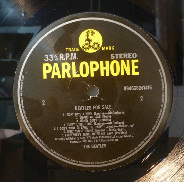 Beatles For Sale - secondary