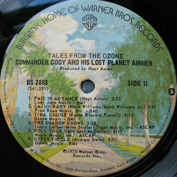 Commander Cody And His Lost Planet Airmen - Tales From The Ozone