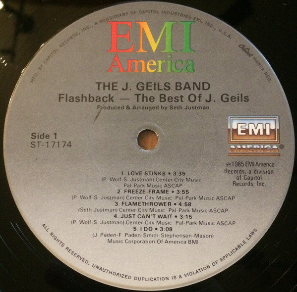 The J. Geils Band - Flashback - The Best Of J. Geils Band