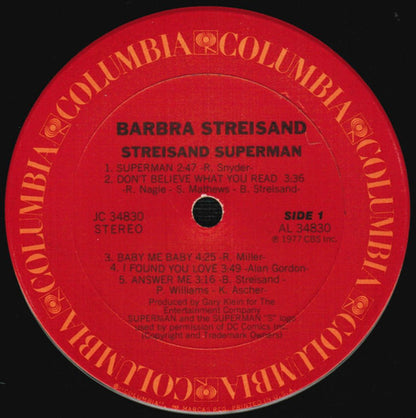 Streisand Superman - secondary