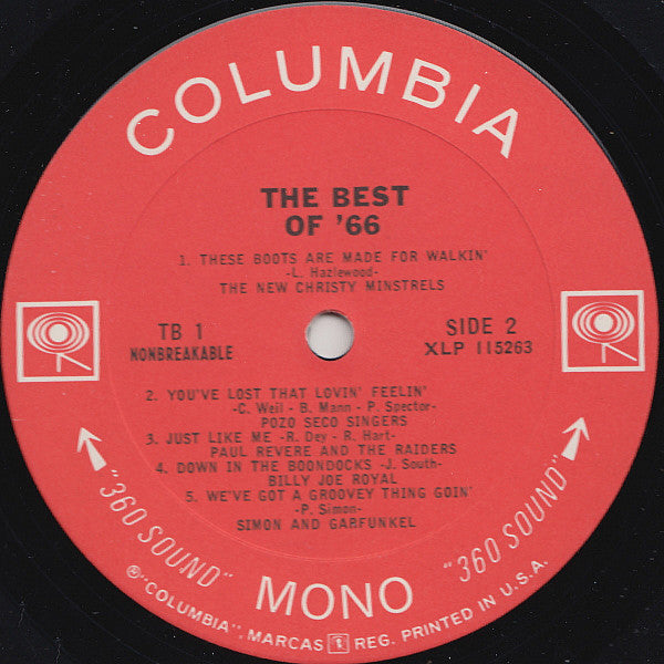 The Best Of '66 (Volume One) - secondary