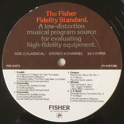 The Fisher Fidelity Standard - secondary