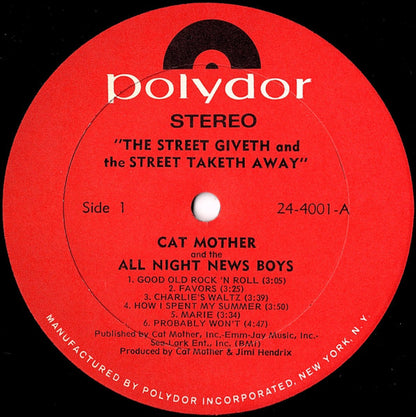 The Street Giveth.. And The Street Taketh Away - secondary