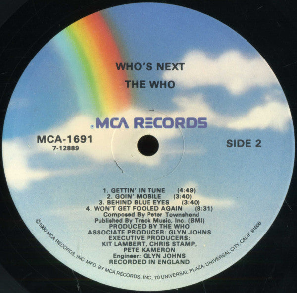 Who's Next - secondary