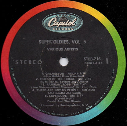 Super Oldies, Vol. 5 - secondary