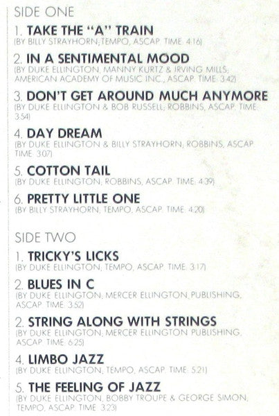 Duke Ellington's Jazz Violin Session - secondary