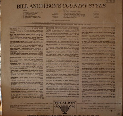 Bill Anderson's Country Style - secondary