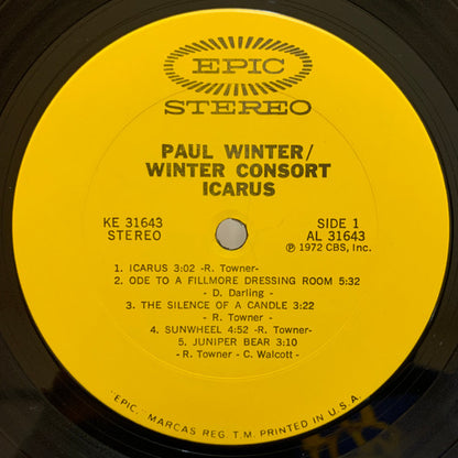 Paul Winter, The Winter Consort - Icarus
