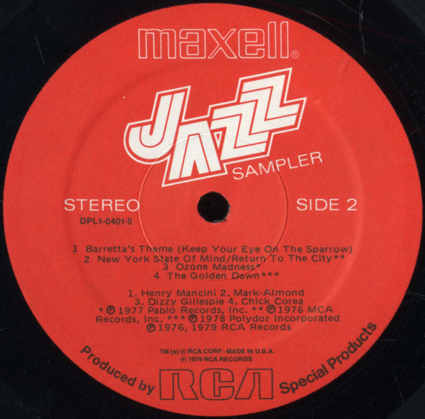 Maxell Jazz Sampler - secondary