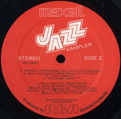 Maxell Jazz Sampler - secondary