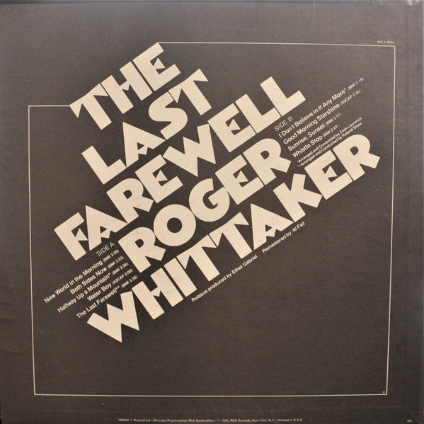 "The Last Farewell" And Other Hits - secondary