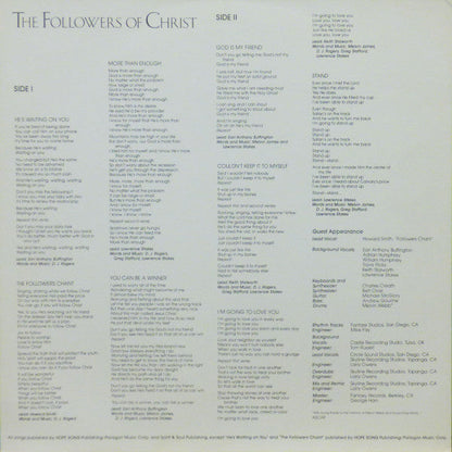 The Followers Of Christ - secondary