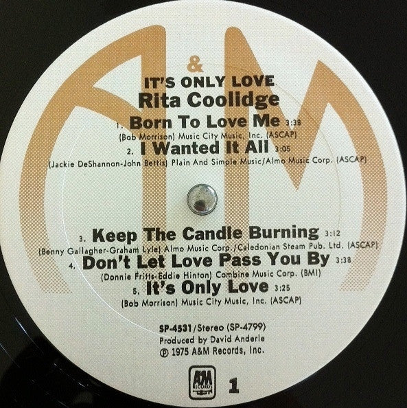 Rita Coolidge - It's Only Love