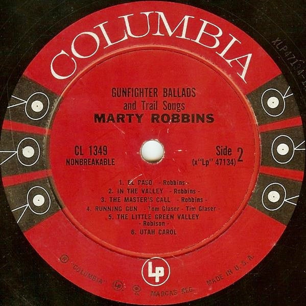 Marty Robbins - Gunfighter Ballads And Trail Songs