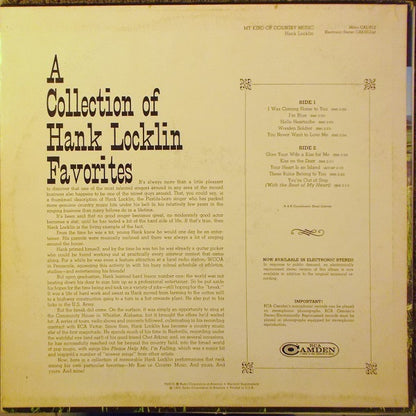 Hank Locklin - My Kind Of Country Music