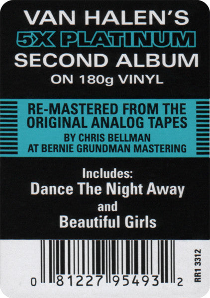 Van Halen II - secondary