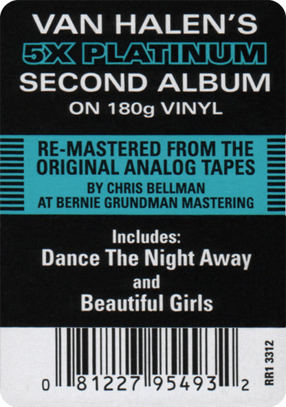 Van Halen II - secondary
