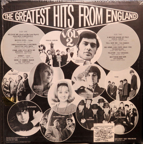 The Greatest Hits From England Vol. 2 - secondary