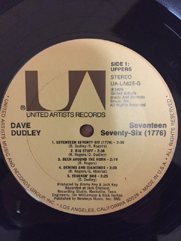 Dave Dudley - Seventeen Seventy-Six (1776)