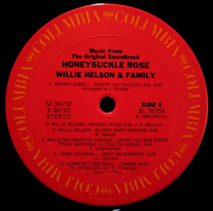 Willie Nelson & Family - Honeysuckle Rose (Music From The Original Soundtrack)