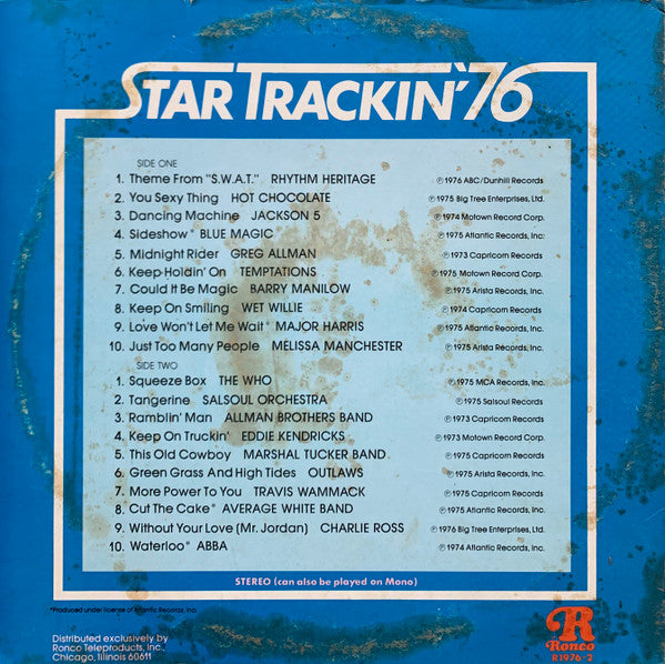 Star Trackin' '76 - secondary