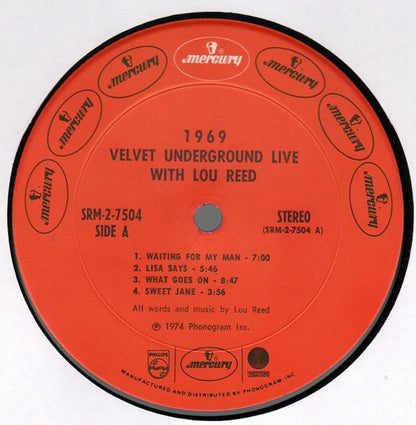 1969 Velvet Underground Live With Lou Reed - secondary