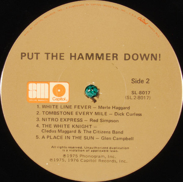 Put The Hammer Down! - secondary