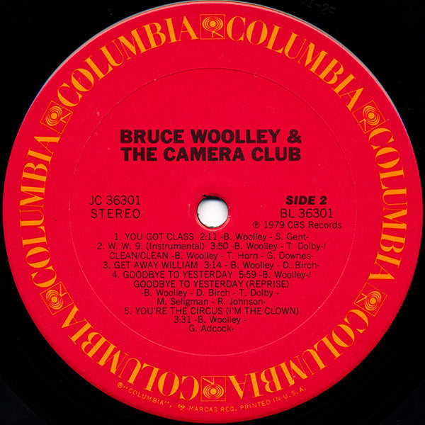 Bruce Woolley & The Camera Club - secondary
