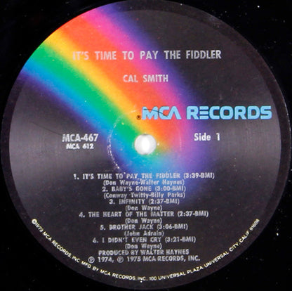 It's Time To Pay The Fiddler - secondary