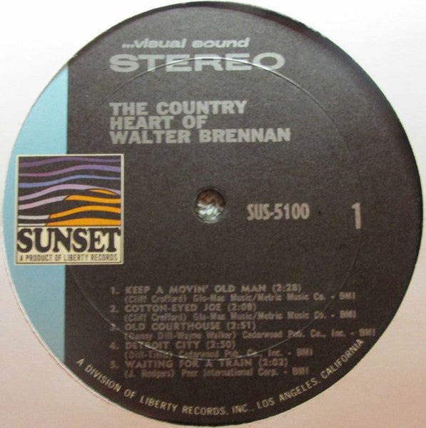 The Country Heart Of Walter Brennan - secondary