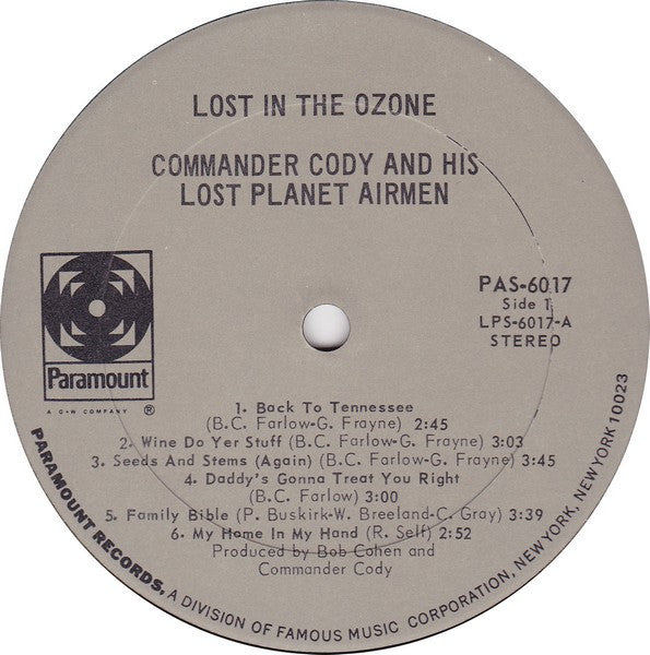 Lost In The Ozone - secondary