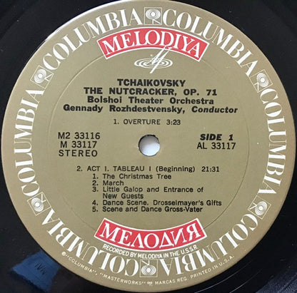 Pyotr Ilyich Tchaikovsky, Bolshoi Theatre Orchestra, Gennadi Rozhdestvensky - The Nutcracker (Complete)