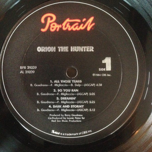 Orion The Hunter - secondary