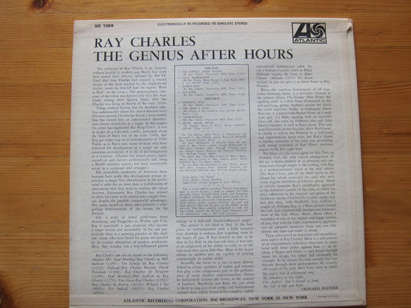 The Genius After Hours - secondary
