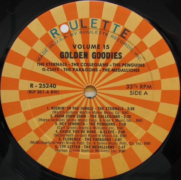 Golden Goodies - Vol. 15 - secondary