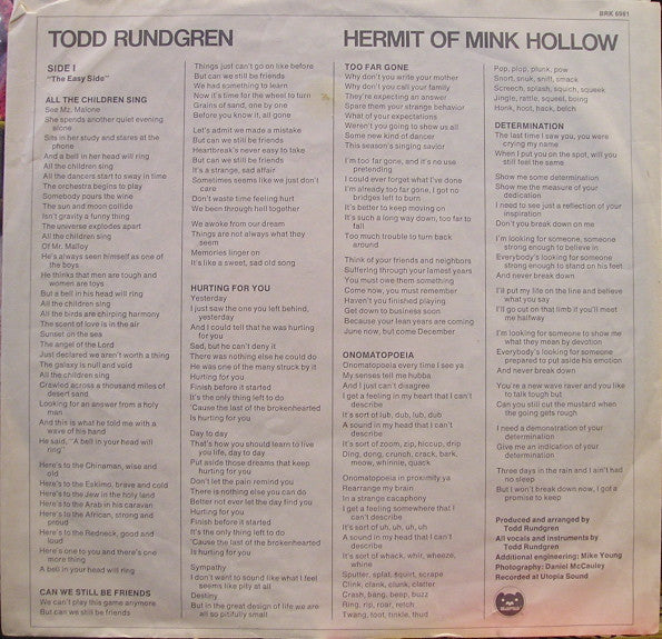 Hermit Of Mink Hollow - secondary