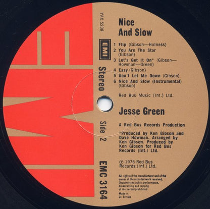 Jesse Green - Nice And Slow