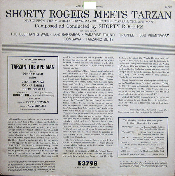 Shorty Rogers - Shorty Rogers Meets Tarzan