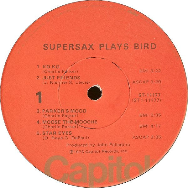 Supersax Plays Bird - secondary