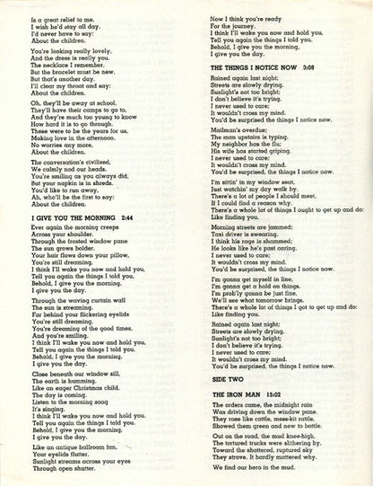 The Things I Notice Now - secondary