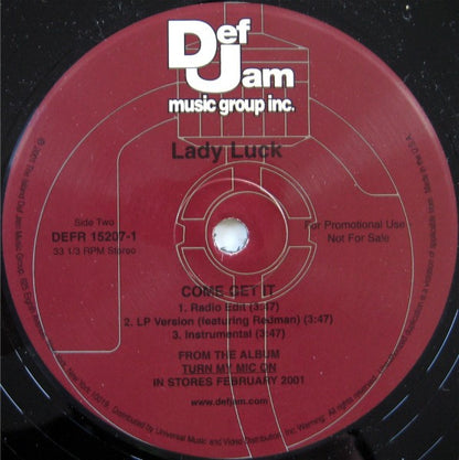 12" Single: Lady Luck - Rush