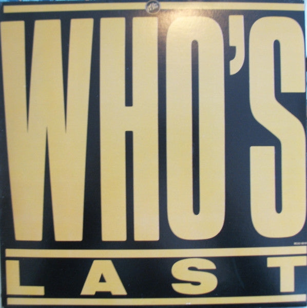 The Who - Who's Last