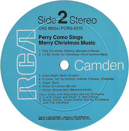 Perry Como - Perry Como Sings Merry Christmas Music