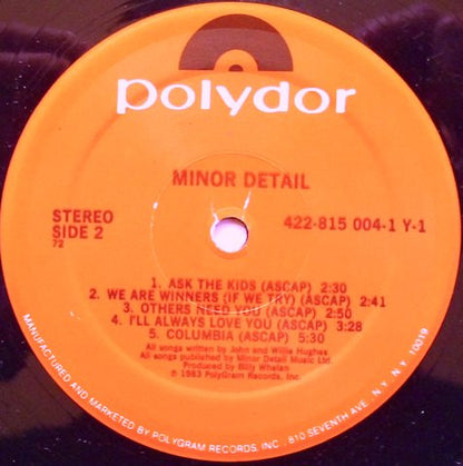 Minor Detail - Minor Detail