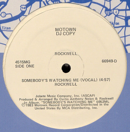 Somebody's Watching Me - secondary