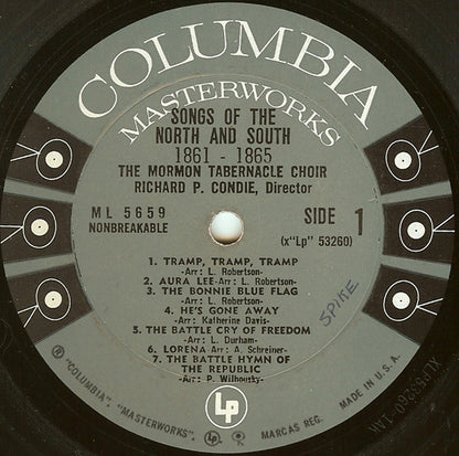 Songs Of The North And South, 1861-1865 - secondary