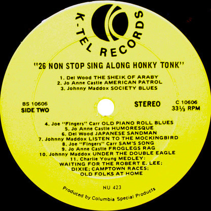 Various - 26 Non Stop Sing Along Honky Tonk  (Vol. 1)