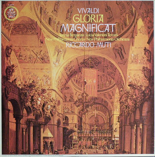 Antonio Vivaldi, Riccardo Muti, Teresa Berganza, Lucia Valentini Terrani, New Philharmonia Chorus, New Philharmonia Orchestra - Magnificat / Gloria