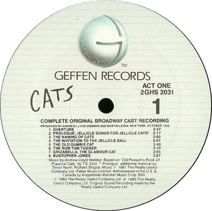 Cats - Complete Original Broadway Cast Recording - secondary