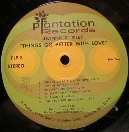 Jeannie C. Riley - Things Go Better With Love